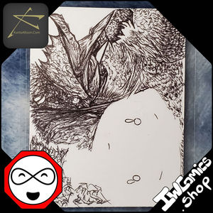 IW Comics 2x3 Artwork Crying Through the Noise Papel Base de Apoyo - Product Image 2