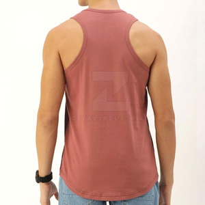 Séchage rapide respirant tricoté décontracté hommes débardeur sans manches vêtements d'entraînement 100% coton en gros bas prix - Product Image 2