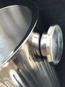 Venta al por mayor de cubo de champán de metal de acero inoxidable de doble pared para fiestas de Bar-Soportes de refrigeradores para bañeras de bebidas - Product Image 5