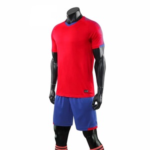 Nouveaux maillots de football pour enfants adultes manches courtes chemises de course à séchage rapide hommes enfants ensembles de maillots de football - Product Image 3