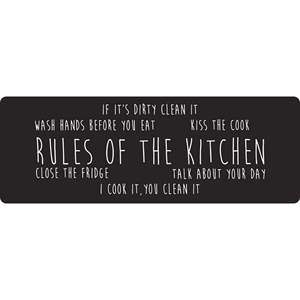 Tappeto da Cucina Moderno Anti-Fatica 20 X 55 con Motivo Originale in Polipropilene, Schiuma PVC e PU, Elegante Tappeto per Cucina - Product Image 3