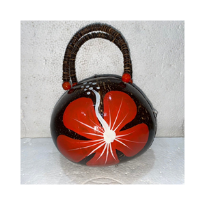 Bolso de concha de coco de diseñador para mujer recién llegado/bolso hecho a mano diseño personalizado Coco-ecológico de Vietnam - Product Image 6