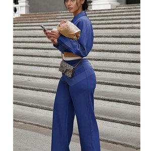 Conjunto de jogging para mujer, chándal de dos piezas sin costuras para gimnasio, Conjunto de jogging para mujer - Product Image 6