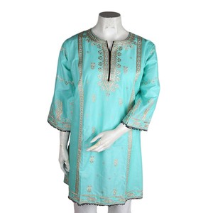 Jhabla Bordada para Mujer - Cian - Product Image 2