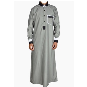 Al Dafah Thobes - 100% personnalisé Multi couleur Top qualité nouvelle arrivée pas cher hommes Thobe vente en gros - Product Image 2
