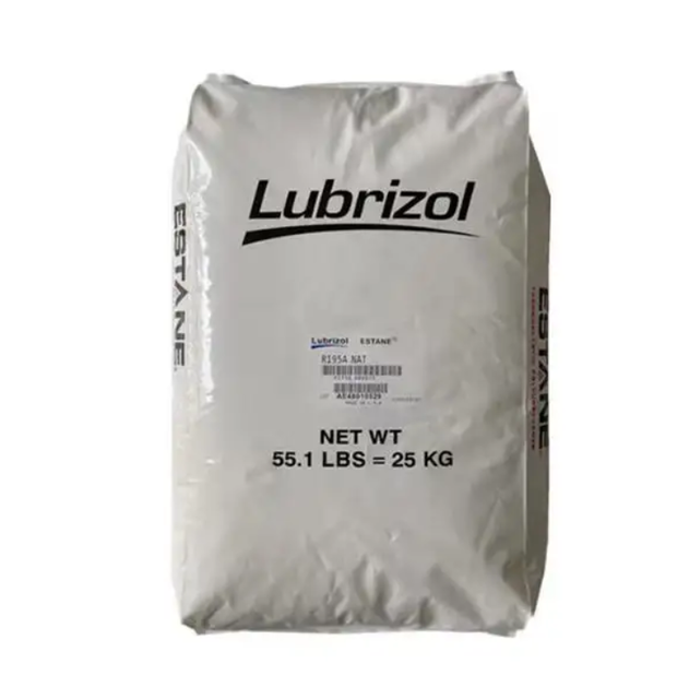 TPU Pellet Resin Aliphatic Thermoplastic Polyurethane Virgin Recycled Fire Retardant Tpu Granules in Clear/black TPU