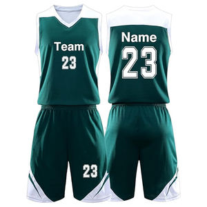 Uniforme de baloncesto de alta calidad personalizado 100% poliéster, precio bajo, ropa deportiva más vendida, ropa de equipo impresa en estilo de conjuntos - Product Image 4