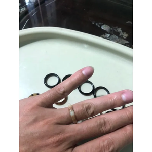 Anillo de Cuerno Natural Hecho a Mano 100% Ecológico de la Mejor Calidad, Joyería Pulida para Bodas y Aniversarios, Artesanía Saniya - Product Image 2
