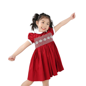 Vente en gros de nouvelle robe Prince tendance pour bébés filles de haute qualité à manches courtes tenue décontractée nœud bonne qualité ODM OEM vêtements 10 - Product Image 6