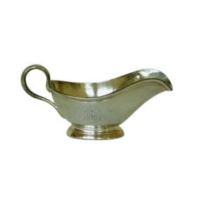 Vertedor de salsa de acero inoxidable plateado, vajilla de cocina para restaurante, gran venta de soperas de sopa de Metal, botes de salsa - Product Image 6