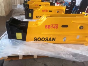 Martillo hidráulico SOOSAN SB 140 tipo caja adecuado para excavadoras con martillo soosan de 30-45 toneladas para demolición y construcciones - Product Image 4
