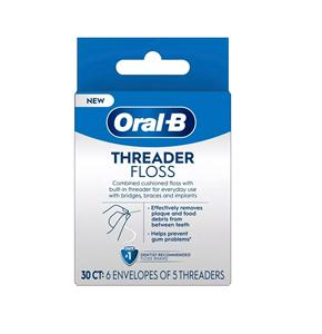 Hilo Dental Oral-B Glide Threader, Material PE (Paquete de 4) - Product Image 4