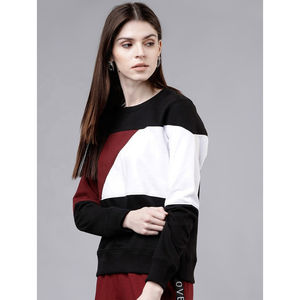 Mejor fabricante al por mayor de talla grande de las mujeres de cuello redondo Sudadera con logotipo personalizado Unisex de manga larga de gran tamaño sudadera de las mujeres - Product Image 5