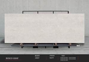 Azulejos de porcelana mate Premium 1200x3200 | Tamaño personalizado 1200x2800 800x2400 | Suelo de pared de gran formato Calidad de exportación - Product Image 6