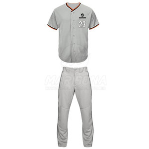 Uniforme de Béisbol para Hombre Cómodo y Fabricado en Fábrica, Uniforme de Béisbol Sostenible para Uso en Exteriores - Product Image 1