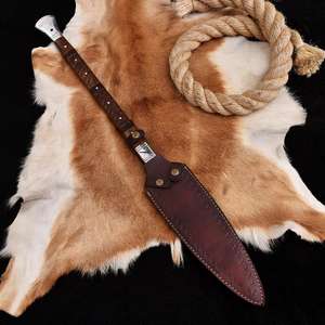 Couteau de cuisine professionnel en acier Damas, couteau de chef fait main pour la cuisson, couteau lanceur à bas prix à vendre - Product Image 6