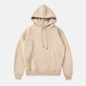 Sweat-shirts à capuche en coton lourd de qualité supérieure, surdimensionnés, personnalisés, unis, rose, pour hommes, vente en gros - Product Image 4