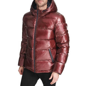 Chaqueta Acolchada de Moda Urbana para Hombre, Cierre Frontal, Mangas Largas, Bolsillos Laterales, Capucha, Nuevo Diseño - Product Image 4