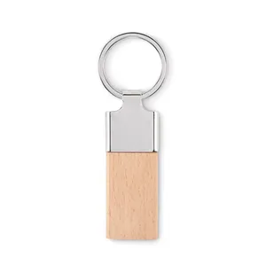 Portachiavi Personalizzati Effetto Legno, Portachiavi e Moschettoni Promozionali per Merchandising - Product Image 2