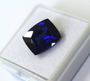 10 quilates hermosa tanzanita azul piedras preciosas sueltas forma de cojín tanzanita para el tamaño del anillo de calidad superior piedras preciosas sueltas mejor oferta - Product Image 4