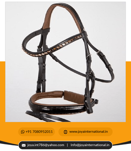 Nouveau arrivé exportateur de bride en cuir de haute qualité fabricant personnalisé confort XS bride à mors pliable - Product Image 2