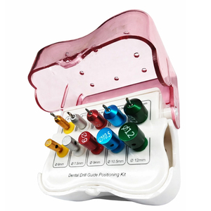 Kit de Guía de Implantes Dentales de Acero Inoxidable Manual para Cirugía Intensa, 10 Piezas, Instrumentos de Posicionamiento de Precisión, Implante Guiado - Product Image 3
