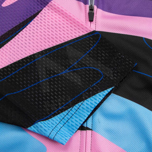 Maillots de Ciclismo Personalizados de Alta Calidad, Transpirables, Ligeros, de Secado Rápido, Mangas Cortas, Impresión por Sublimación, 100% Poliéster - Product Image 3