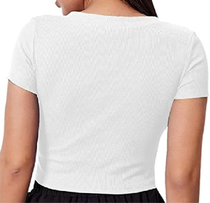 Camisetas de Tirantes para Mujer, de Satén, con Logotipo Frontal, de Secado Rápido, Transpirables y Ecológicas, para Verano - Product Image 6