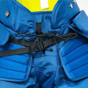 กางเกงป้องกันสำหรับฮอกกี้น้ำแข็งแบบแข็ง ผลิตจากผ้าระบายอากาศได้ดี คุณภาพสูง ขอบเอวยืดหยุ่น ทรงพอดีตัว/ทรงปกติ สำหรับฮอกกี้น้ำแข็ง - Product Image 2