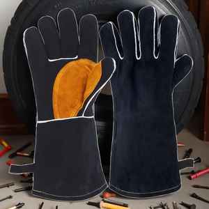 ถุงมือหนังวัวตัดทนทานต่อการฉีกขาดสำหรับใส่ทำงาน - Product Image 3