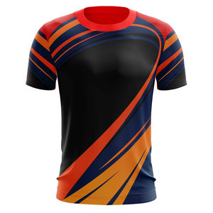 T-shirt de fitness en coton respirant surdimensionné XL de haute qualité pour hommes Impression personnalisée Conception d'épaule tombante Motif de style uni - Product Image 4