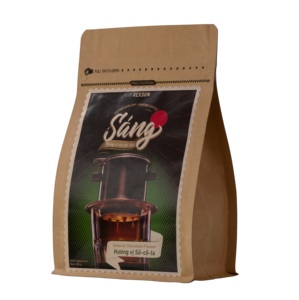 Café molido Robusta de la marca SANG, 250g por bolsa, café instantáneo con sabor a chocolate natural, la mejor calidad, buen precio, hecho en Vietnam - Product Image 3