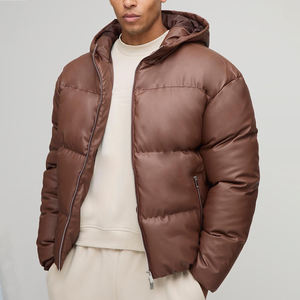 Veste gonflée imperméable et coupe-vent pour la randonnée en plein air en hiver, les sports de neige, manteau chaud - Product Image 1