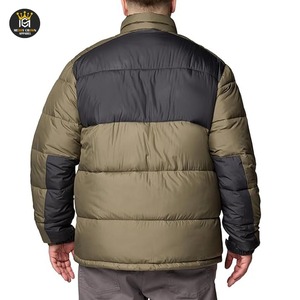 Chaqueta acolchada de invierno gruesa y cálida de alta calidad para hombre, chaqueta de invierno transpirable con cuello levantado de manga larga para hombre - Product Image 4
