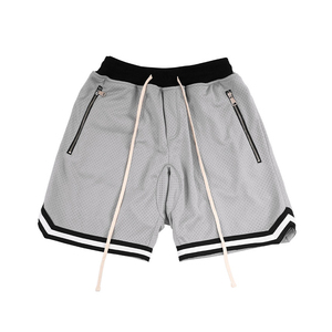 Pantalones cortos de malla transpirables para hombre, ropa deportiva corta, pantalones cortos de baloncesto - Product Image 6