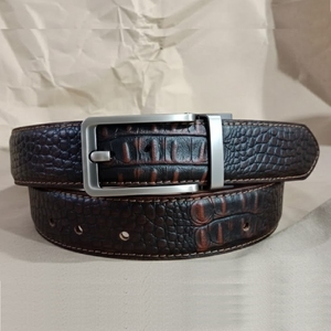 Cinturón de Cuero para Hombre, Hebilla Resistente, Informal, Formal, para Pantalones Vaqueros - Product Image 5