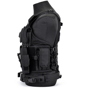 Gilet de chasse Nouveau design Taille personnalisée Hommes Gilet tactique de chasse en plein air Service OEM & ODM Fabriqué au Pakistan - Product Image 4