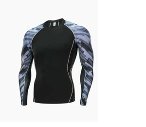 Protector de sarpullido BJJ de alto rendimiento personalizado para entrenamiento y competición Spandex/poliéster servicio OEM de secado rápido - Product Image 3