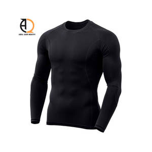 Camiseta de Manga Larga Lisa de la Mejor Calidad para Hombre, Camiseta Transpirable, Camiseta Elegante - Product Image 2