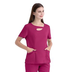 Veste de gommage médicale personnalisée Slim Fit uniforme offre de gros du fournisseur professionnel pour les infirmières et Medicos pour une utilisation à l'hôpital - Product Image 4