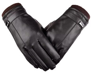 Gants thermiques en cuir pour l'hiver, pour hommes et femmes, usage décontracté en extérieur, respirants, personnalisables, vente en gros OEM - Product Image 3