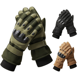 2025 cálidos guantes de invierno hombres mujeres pantalla táctil nieve esquí deportes guantes impermeables forro polar guantes para clima frío al aire libre - Product Image 1