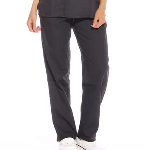 Logo personnalisé hijab uniforme d'hôpital respirant professionnel hijab pour femmes uniforme d'hôpital ensemble de vêtements de travail avec pantalon tunique et écharpe - Product Image 2