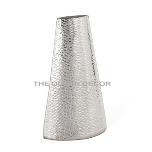 Greatest Quality Aluminum Silver Color Flower <b>Vase</b> New Looking Design Custom Shape Flower <b>Vase</b> at Wholesaler Prices - Product Image 5