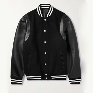 Oem Custom Varsity <b>Jacket</b> Wool Oversize Customized Varsity <b>Jackets</b> Leather <b>Men</b> Wholesale Varsity <b>Jackets</b> - Product Image 1