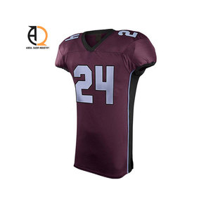 Venta al por mayor uniformes de fútbol americano personalizados sublimación bordado Rugby Jersey ropa de fútbol americano - Product Image 5