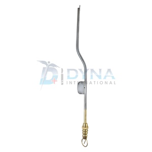 Succión de acero inoxidable Gubisch Raspatory con guía y orificio de derivación con instrumentos quirúrgicos de alta calidad - Product Image 2