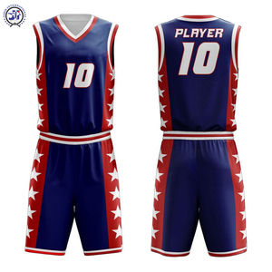 Camiseta de baloncesto Reversible totalmente sublimada unisex, pantalones cortos de secado rápido, malla transpirable, conjuntos de talla grande impresos personalizados - Product Image 4