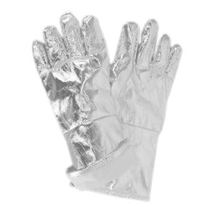 Gants de soudage haute température de qualité supérieure, résistants à la chaleur, en aluminium, gants de sécurité pour soudeurs, service OEM - Product Image 2