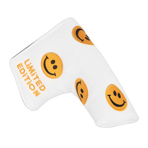 .Golf club head cover <b>for</b> <b>mens</b> PU leather padded inner <b>long</b> <b>sock</b> neck elastic mouth fits hybrid or wood club heads - Product Image 3